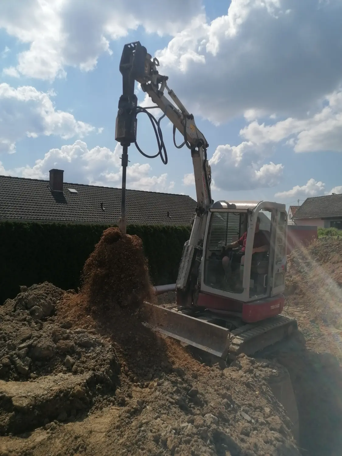 Baggerarbeiten von Gartenservice-kleinz